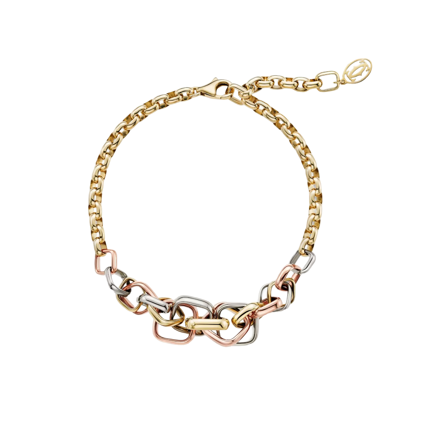Cartier tricolor bracelet